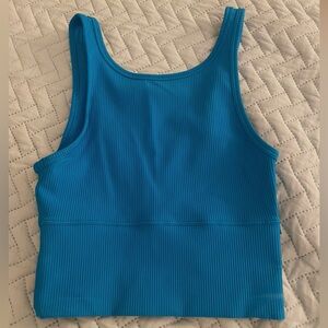 Lululemon poolside blue tank top